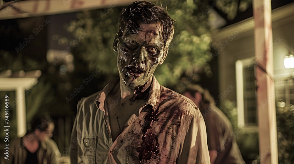 Zombies crash a backyard beer barbecue an unexpected party twist Zombies crash a backyard beer barbecue an unexpected party twist
