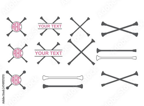 Baton Twirling Vector, Dance Gymnastics Monogram SVG, Baton Twirling Dance, Baton Twirling Dance Gymnastics Monogram