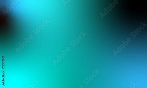 Gradient sky blue black background | Abstract modern background design