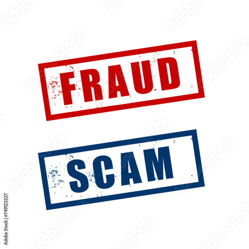 fraud alert caution background to keep your information safe