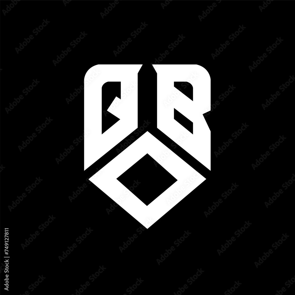 QOB letter logo design on black background. QOB creative initials letter logo concept. QOB letter design.
QOB letter logo design on black background. QOB creative initials letter logo concept. QOB letter design.