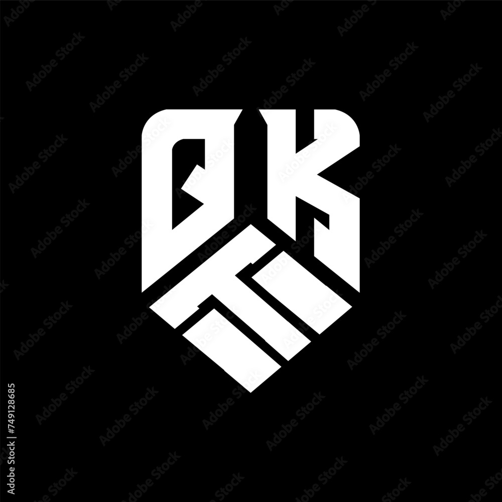 QTK letter logo design on black background. QTK creative initials letter logo concept. QTK letter design.
QTK letter logo design on black background. QTK creative initials letter logo concept. QTK letter design.