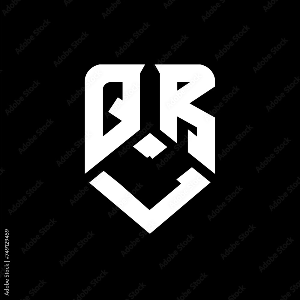 QLR letter logo design on black background. QLR creative initials letter logo concept. QLR letter design.
QLR letter logo design on black background. QLR creative initials letter logo concept. QLR letter design.