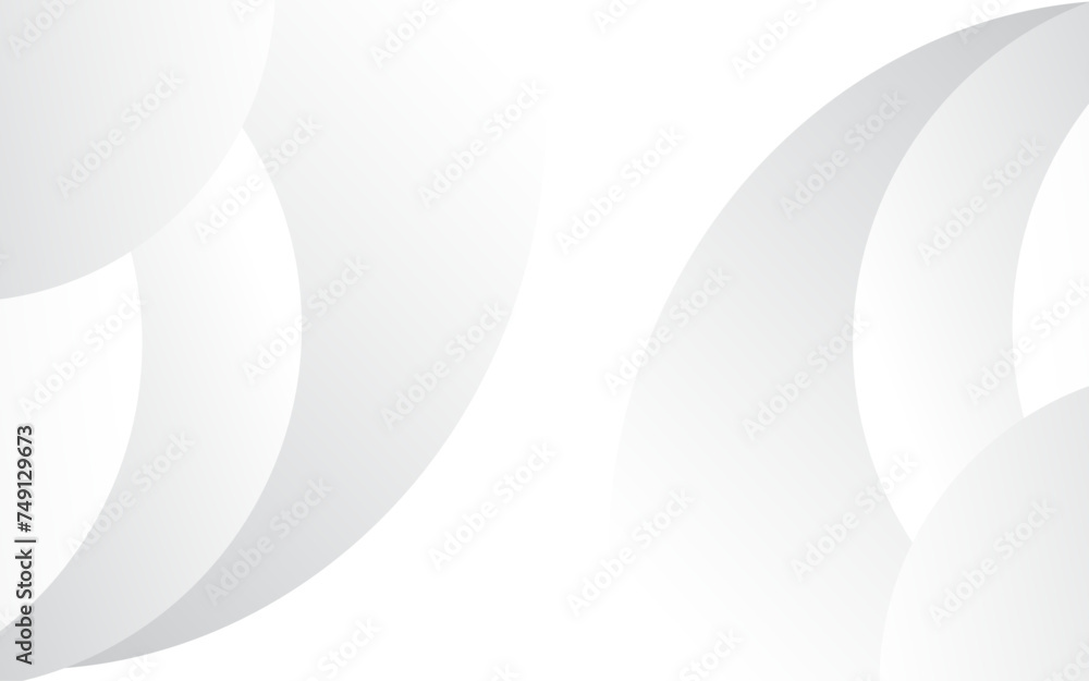 Minimalist white and gray wave modern abstract background for template design. Vector illustration Minimalist white and gray wave modern abstract background for template design. Vector illustration