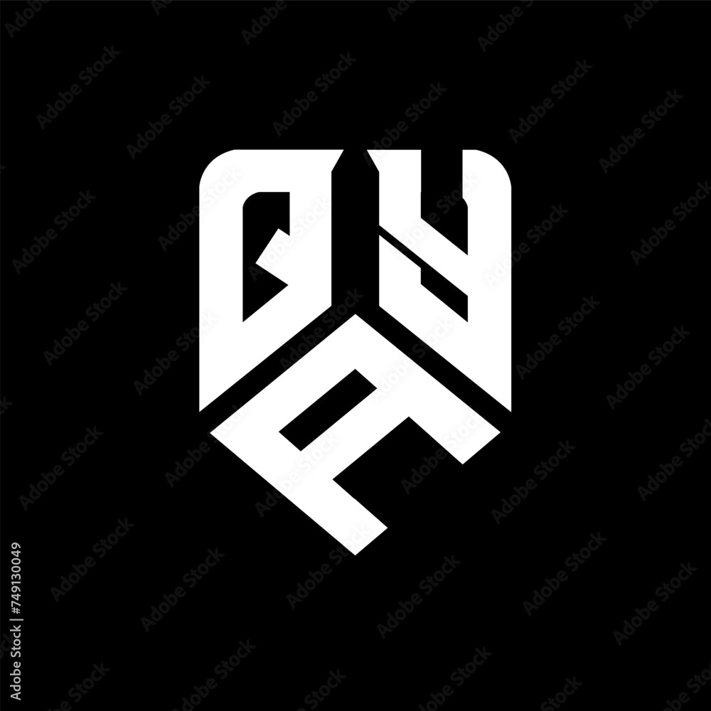 QAY letter logo design on black background. QAY creative initials letter logo concept. QAY letter design.
QAY letter logo design on black background. QAY creative initials letter logo concept. QAY letter design.