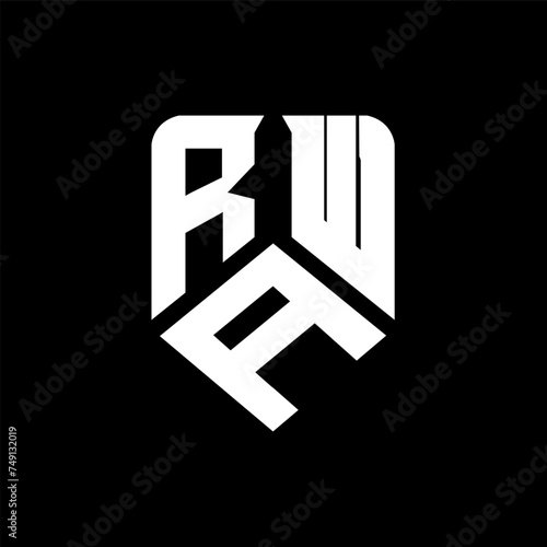 RAW letter logo design on black background. RAW creative initials letter logo concept. RAW letter design.
