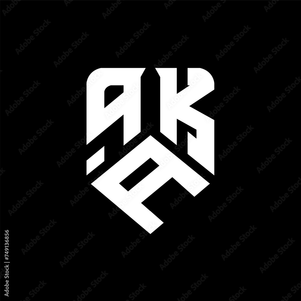 qAK letter logo design on black background. qAK creative initials letter logo concept. qAK letter design.
qAK letter logo design on black background. qAK creative initials letter logo concept. qAK letter design.