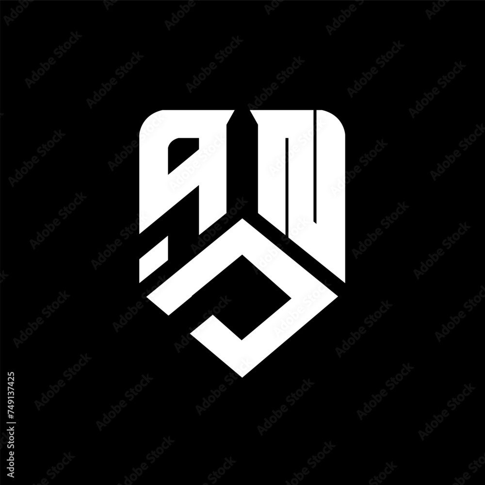 qJN letter logo design on black background. qJN creative initials letter logo concept. qJN letter design.
qJN letter logo design on black background. qJN creative initials letter logo concept. qJN letter design.