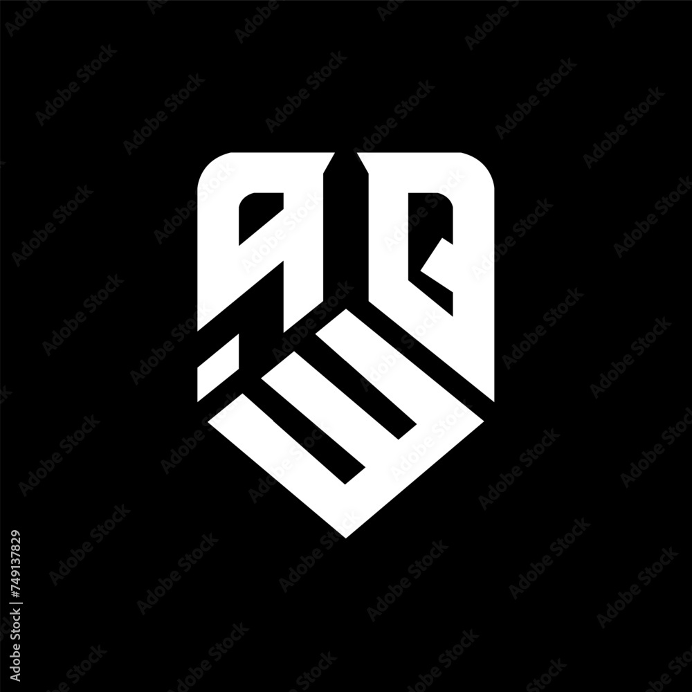 qWQ letter logo design on black background. qWQ creative initials letter logo concept. qWQ letter design.
qWQ letter logo design on black background. qWQ creative initials letter logo concept. qWQ letter design.