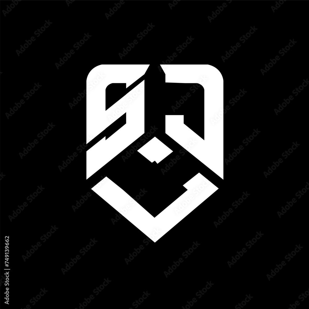 SLJ letter logo design on black background. SLJ creative initials letter logo concept. SLJ letter design.
SLJ letter logo design on black background. SLJ creative initials letter logo concept. SLJ letter design.