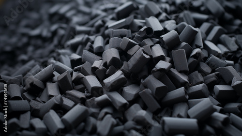 recycled rubber pellet background