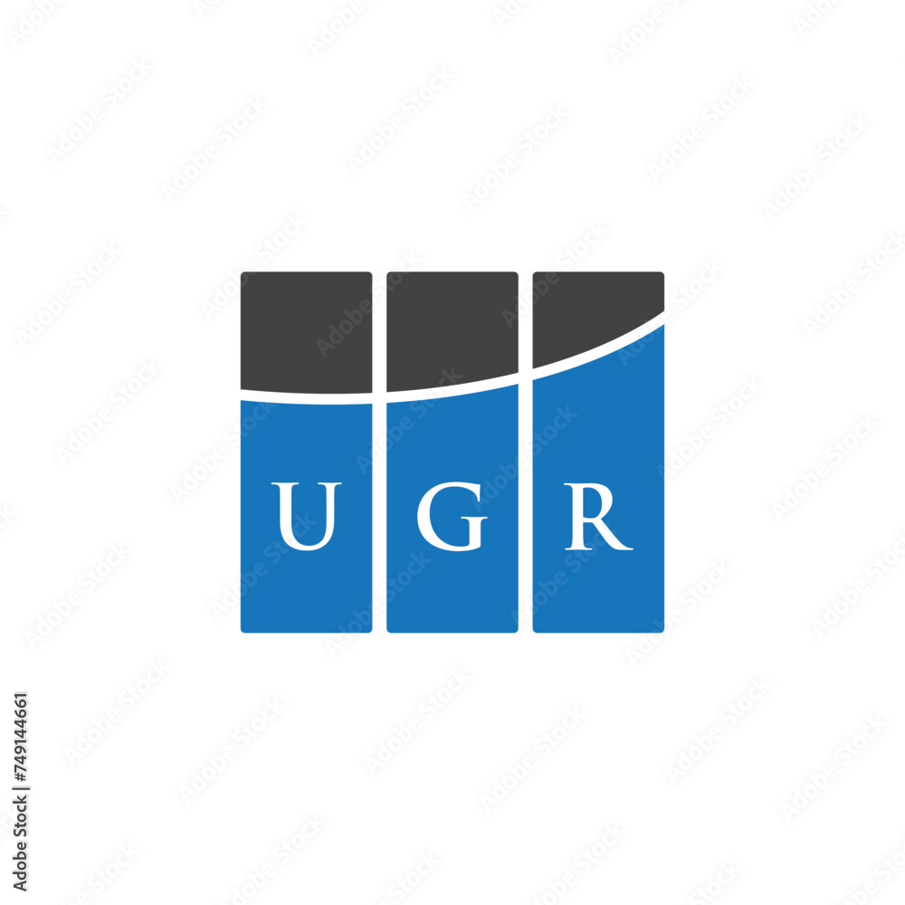 UGR letter logo design on black background. UGR creative initials letter logo concept. UGR letter design.
UGR letter logo design on black background. UGR creative initials letter logo concept. UGR letter design.