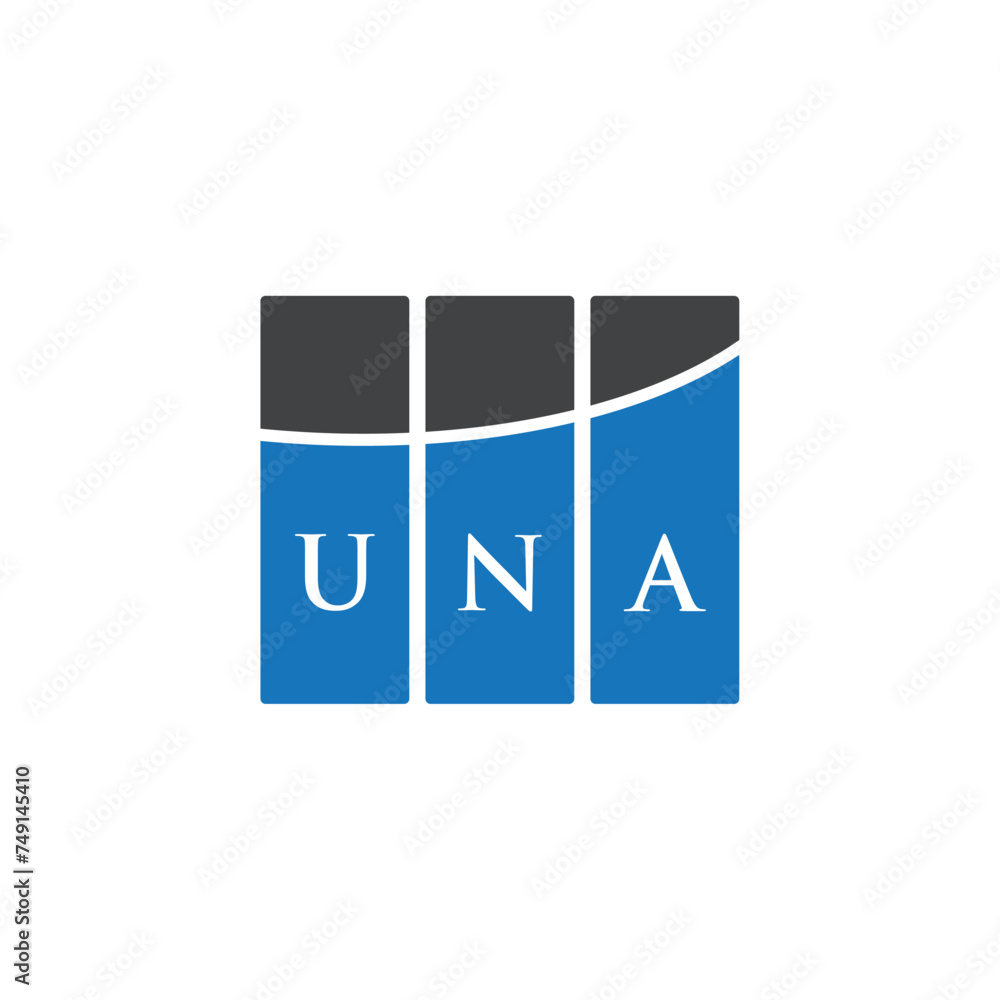 UNA letter logo design on black background. UNA creative initials letter logo concept. UNA letter design.
UNA letter logo design on black background. UNA creative initials letter logo concept. UNA letter design.