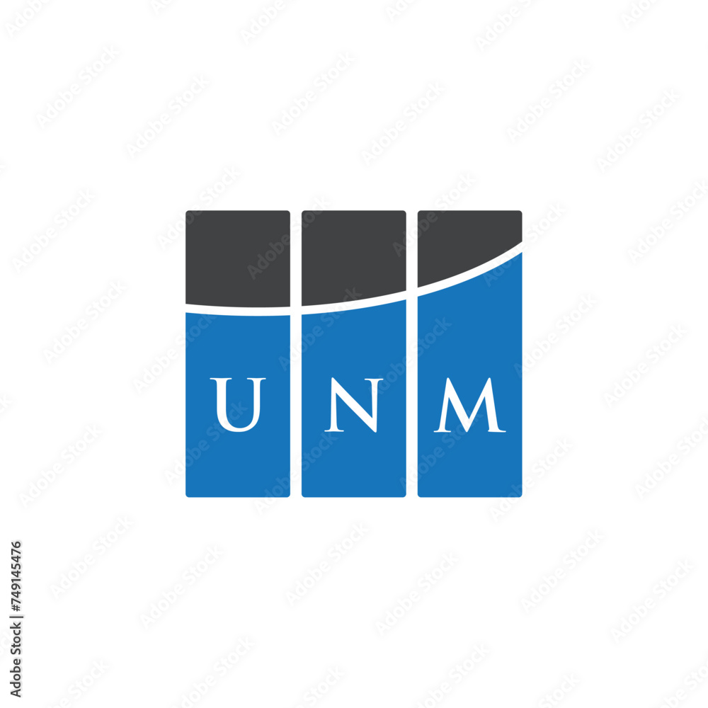 UNM letter logo design on black background. UNM creative initials letter logo concept. UNM letter design.
UNM letter logo design on black background. UNM creative initials letter logo concept. UNM letter design.