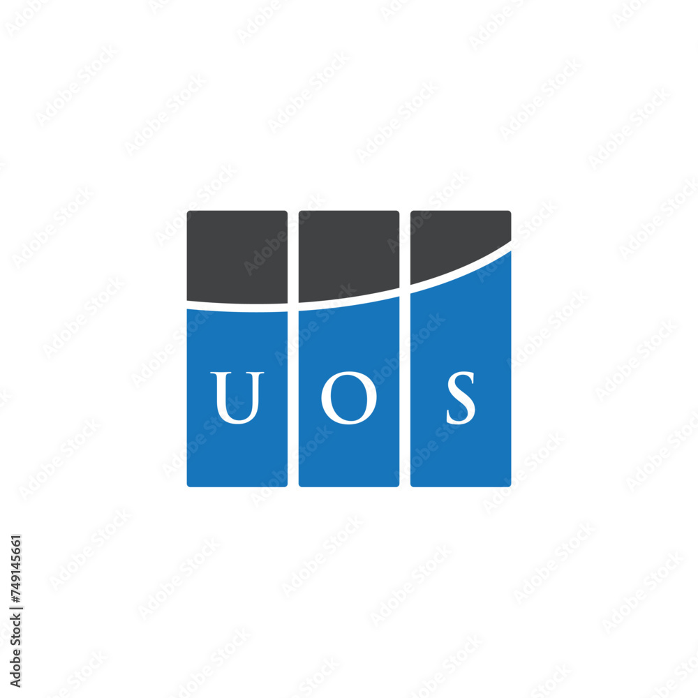 UOS letter logo design on black background. UOS creative initials letter logo concept. UOS letter design.
UOS letter logo design on black background. UOS creative initials letter logo concept. UOS letter design.