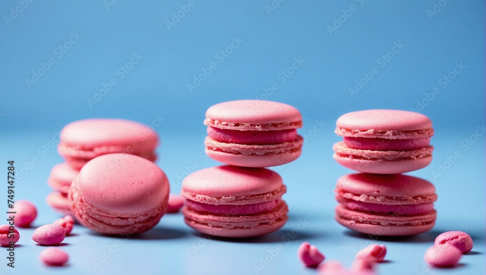 colorful macaroons on wooden table colorful macaroons on wooden table