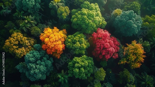 temperate deciduous forest, autumn, pine forest, forest, nature, landscape, tree, top view, oak, beech, maple, willow, leaf, woodland, giant trees, background, fantasy, tranquil scene, pine, change, d