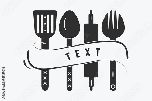 Cooking Monogram Design, Gourmet Cooking Emblem, Kitchen Monogram Mastery, Cooking Logo Monogram, Chef's Monogram Logo, Culinary Monogram Badge, Cooking Monogram Art, Elegant Monogram Logo