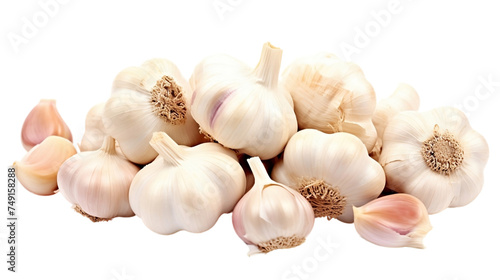 Assorted fresh garlic cloves displayed individually, each ready to add flavor and aroma to various dishes, free from any brand markings.