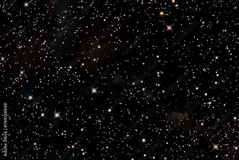 Starlit Canopy, A Universe of Twinkling Lights, Generative AI Starlit Canopy, A Universe of Twinkling Lights, Generative AI