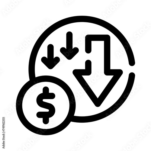 low price line icon