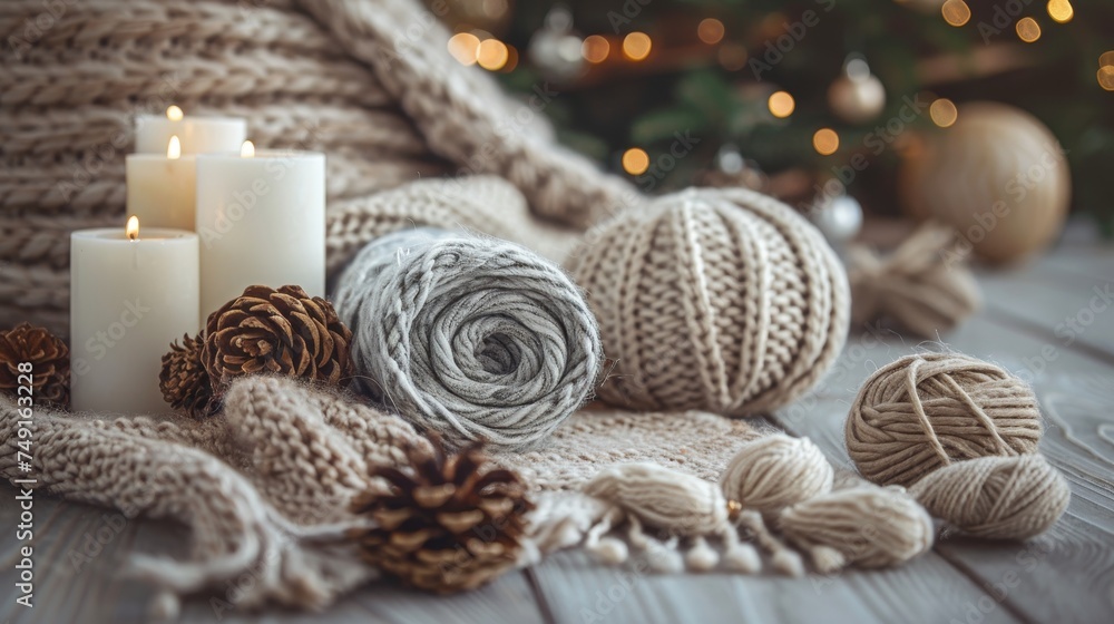 Explore the warmth of a cozy home lifestyle, where DIY crafts bring creativity to every corner