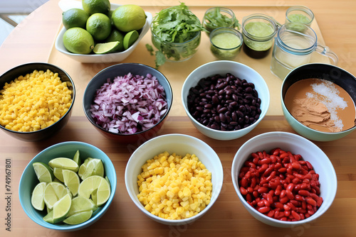 salad with vegetables.