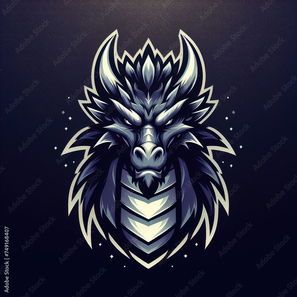 Obraz premium Dragon Mascot V8