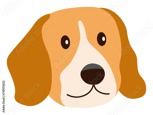 Cute Beagle Dog sticker