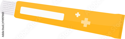 Ointment tube medical