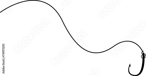 Fishing Hook Illustration