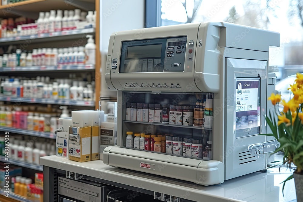 Automated Pharmacy Medication Verification Station Station automating the verification of medication orders in a pharmacy Automated Pharmacy Medication Verification Station Station automating the verification of medication orders in a pharmacy