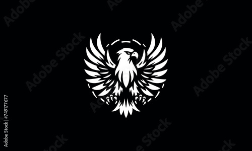white outlines eagle with white outlines and black background eagle black and white icon eagle black and white logo eagle black and white image eagle icon silhouette eagle monochrome