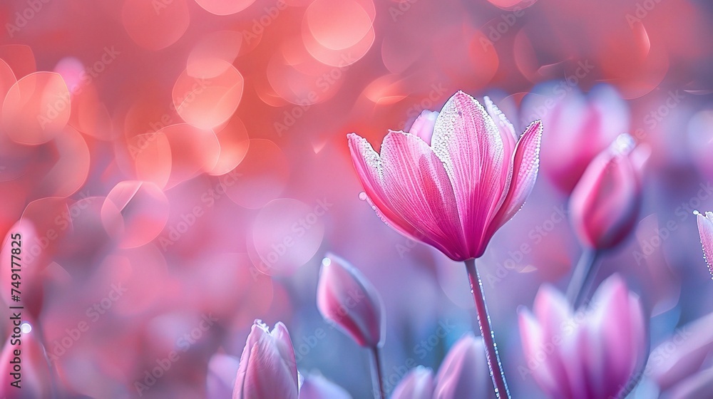 Obraz premium spring flower background.