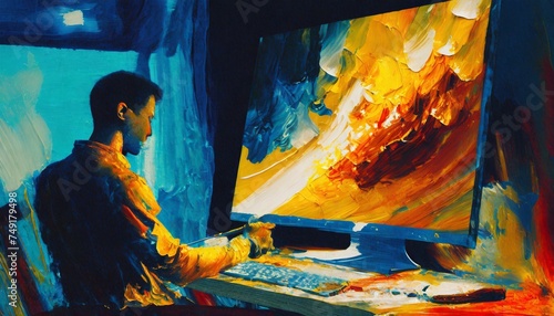 From Concept to Canvas: Exploring the Digital Frontier of Artistic Innovation"