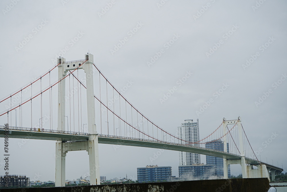 Thuan Phuoc Bridge in Da Nang, Vietnam - ベトナム ダナン トアンフック橋 Thuan Phuoc Bridge in Da Nang, Vietnam - ベトナム ダナン トアンフック橋