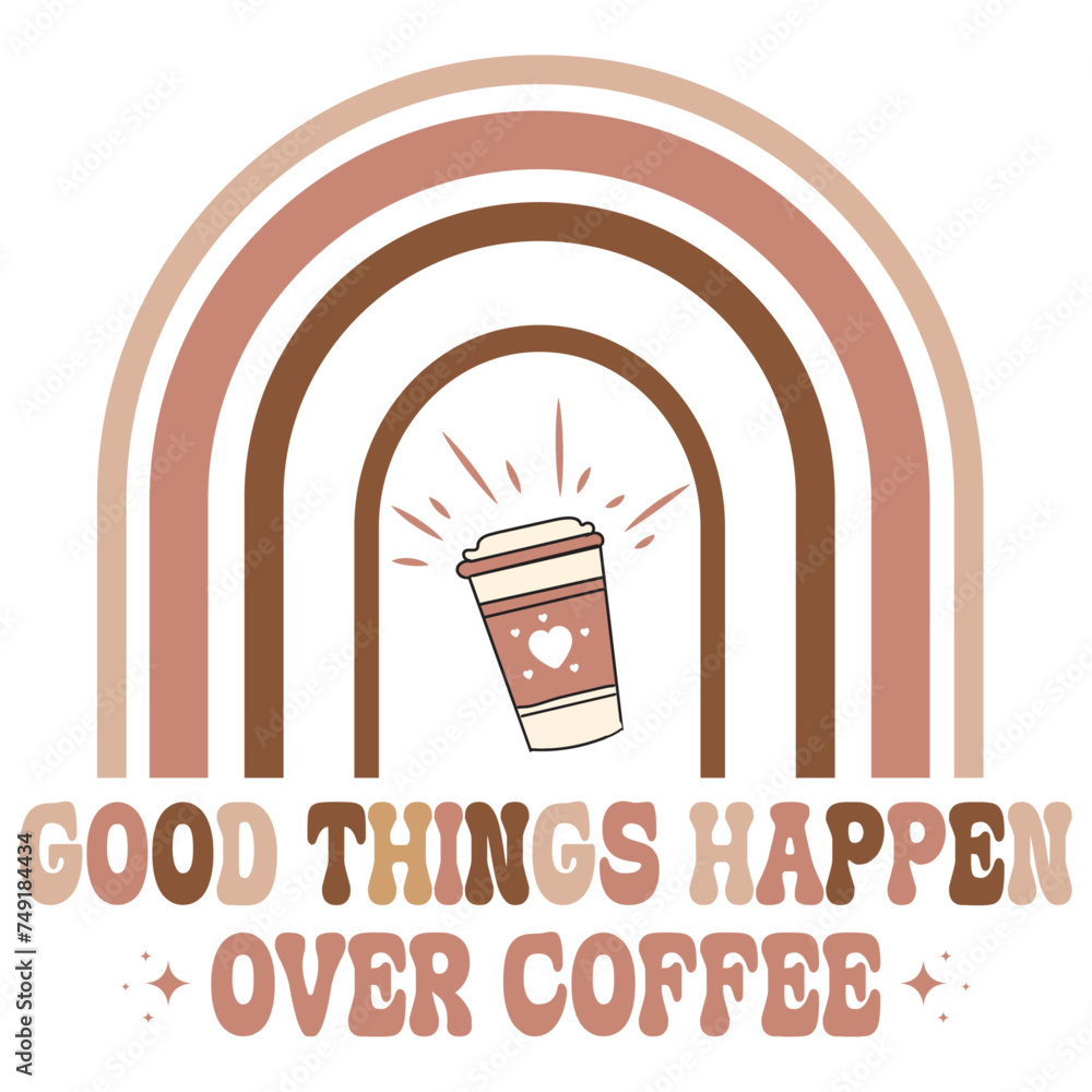 Retro Coffee Quotes Design, Quotes About Coffee, Vintage Coffee Quotes ...