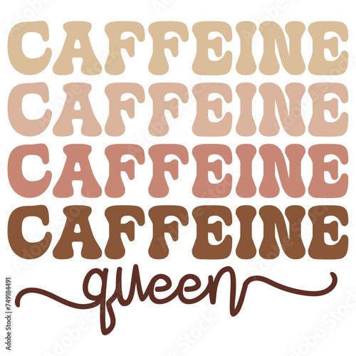 Retro Coffee Quotes Design, Quotes About Coffee, Vintage Coffee Quotes Design, Coffee Quotes Quality Design,  Coffee is my therapy