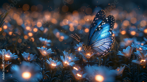 butterfly on the flower © Krit