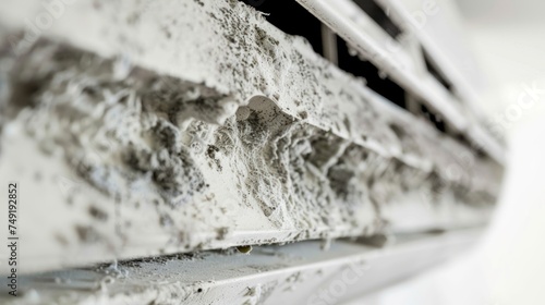 Mold and dirt in the air conditioner vent