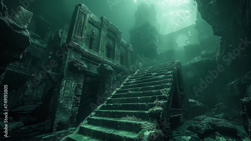 Adventure into the unknown, diving into deep waters to uncover the secrets of lost, sunken lost city
