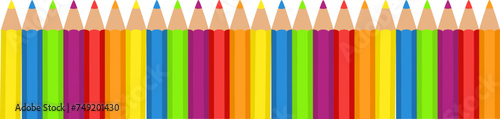 Colored Pencils Frame