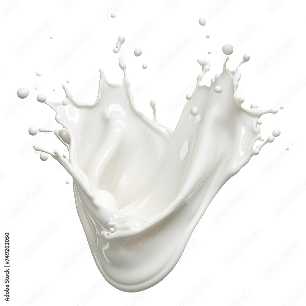 Splash of milk isolated on transparent background Remove png, Clipping Path, pen tool Splash of milk isolated on transparent background Remove png, Clipping Path, pen tool