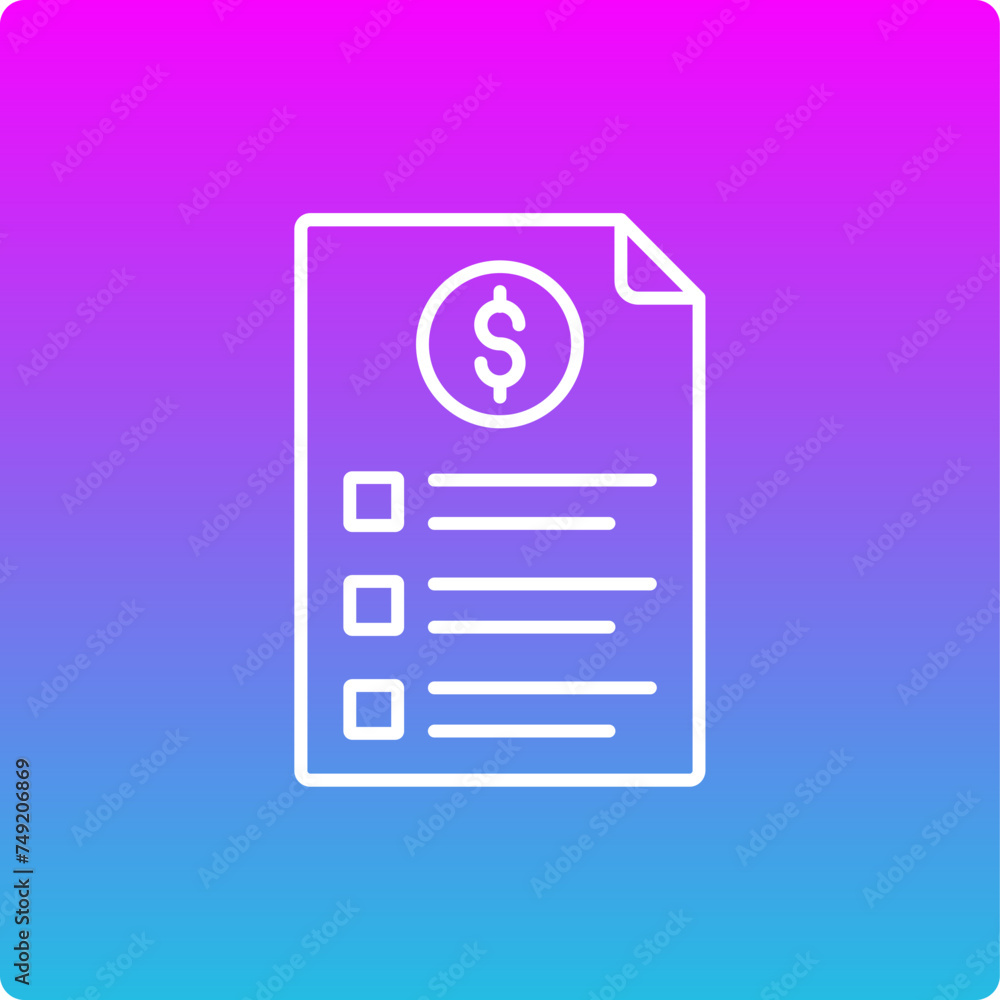 Price List Icon Price List Icon