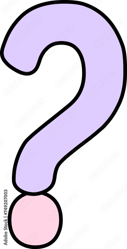 Easter Typography: Question Mark Alphabet Design Easter Typography: Question Mark Alphabet Design