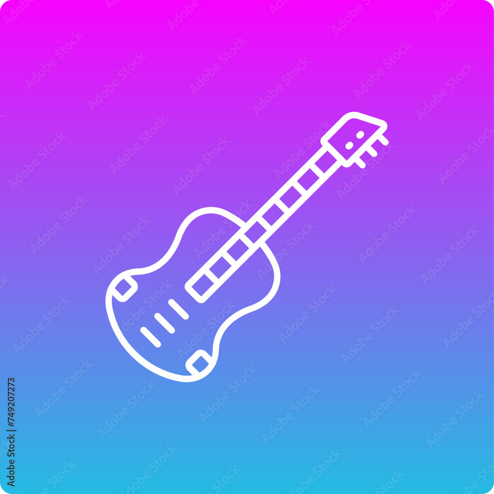 Obraz premium Guitar Icon