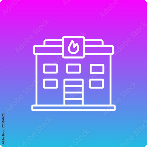 Fire Station Icon