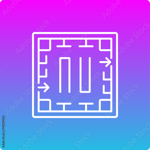 Evacuation Plan Icon