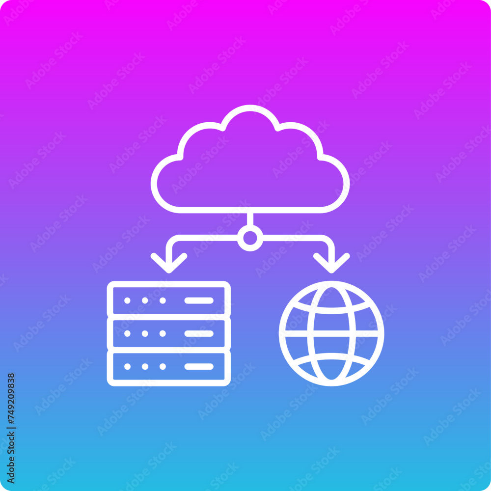Hosting Icon Hosting Icon