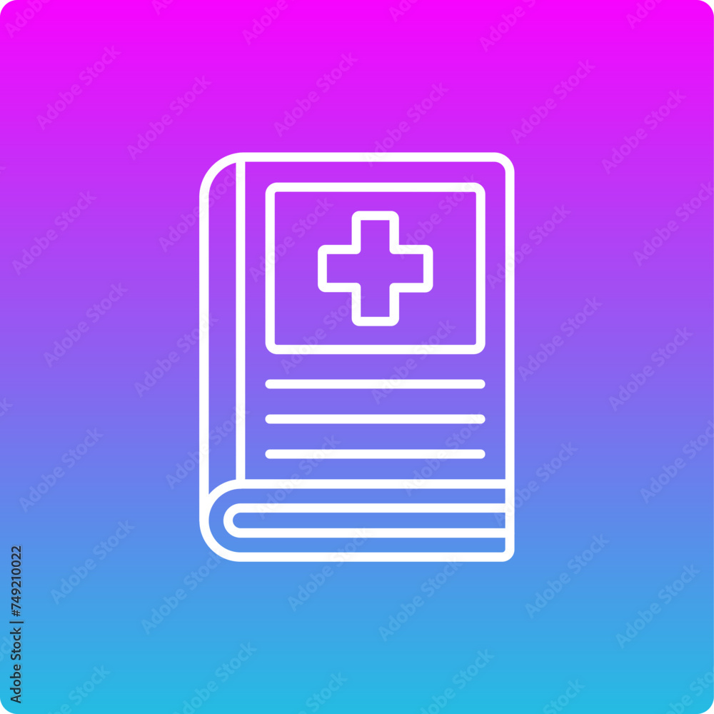 Medical Book Icon Medical Book Icon